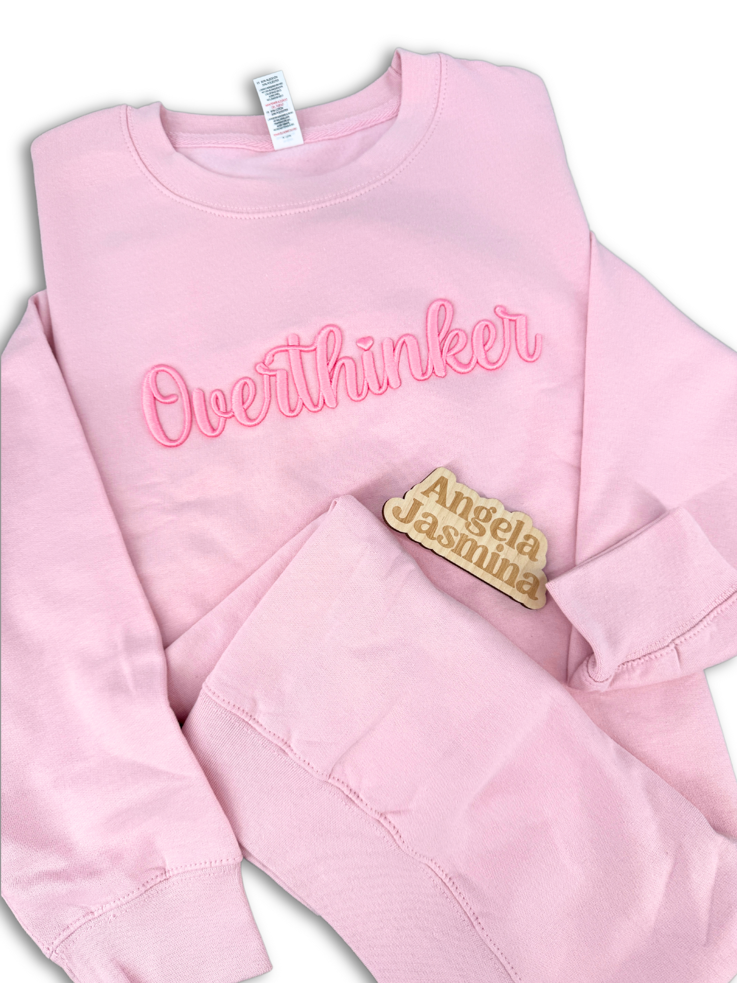 Overthinker 3D Puff Crewneck Sweatshirt