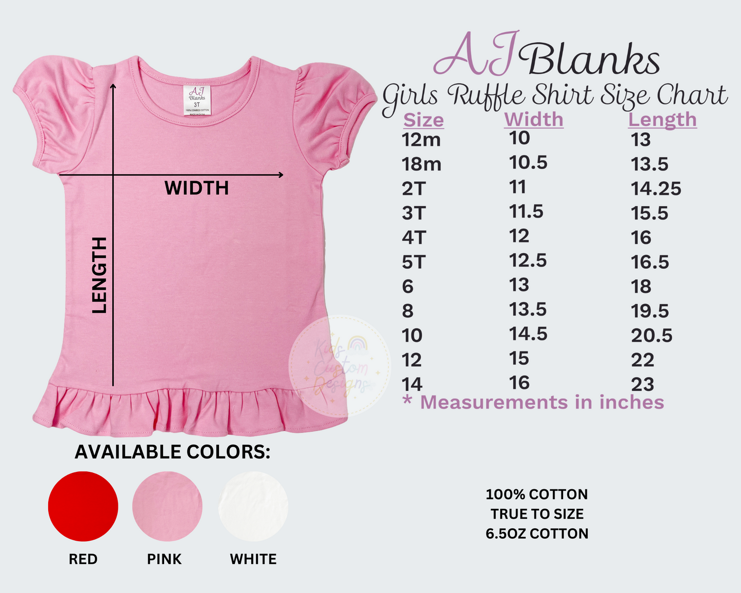 Pink Ruffle Girls Personalized Back To School Shirt