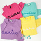 Custom Name 3D Puff Embroidered Sweatshirt