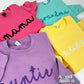 Custom Name 3D Puff Embroidered Sweatshirt