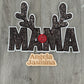 Mama Reindeer Sequin Patch