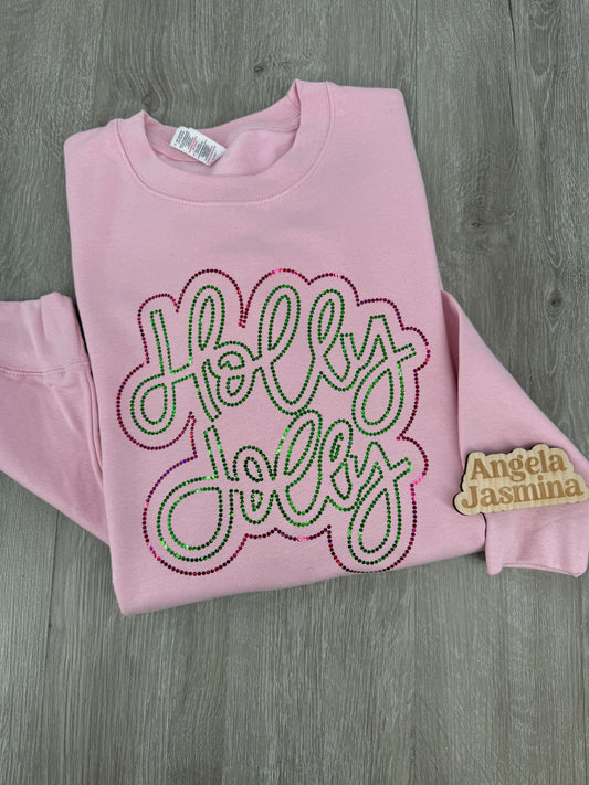 HOLLY JOLLY BLING SWEATSHIRT