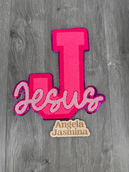 Varsity Jesus Chenille Patch