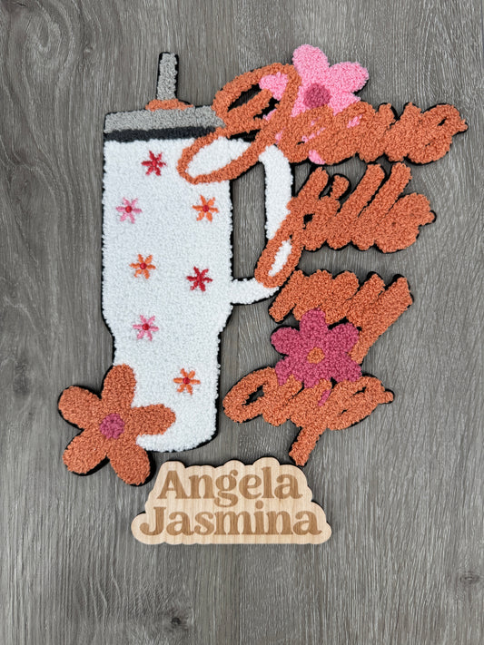 Jesus Fills My Cup Chenille Patch