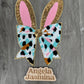 Easter Bunny Ear Bow Chenille Patch