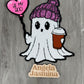 Be My Boo Ghost Valentine Chenille Patch