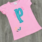 Pink Personalized Back To School Shirt