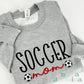 Soccer Mom Embroidered Sweatshirt